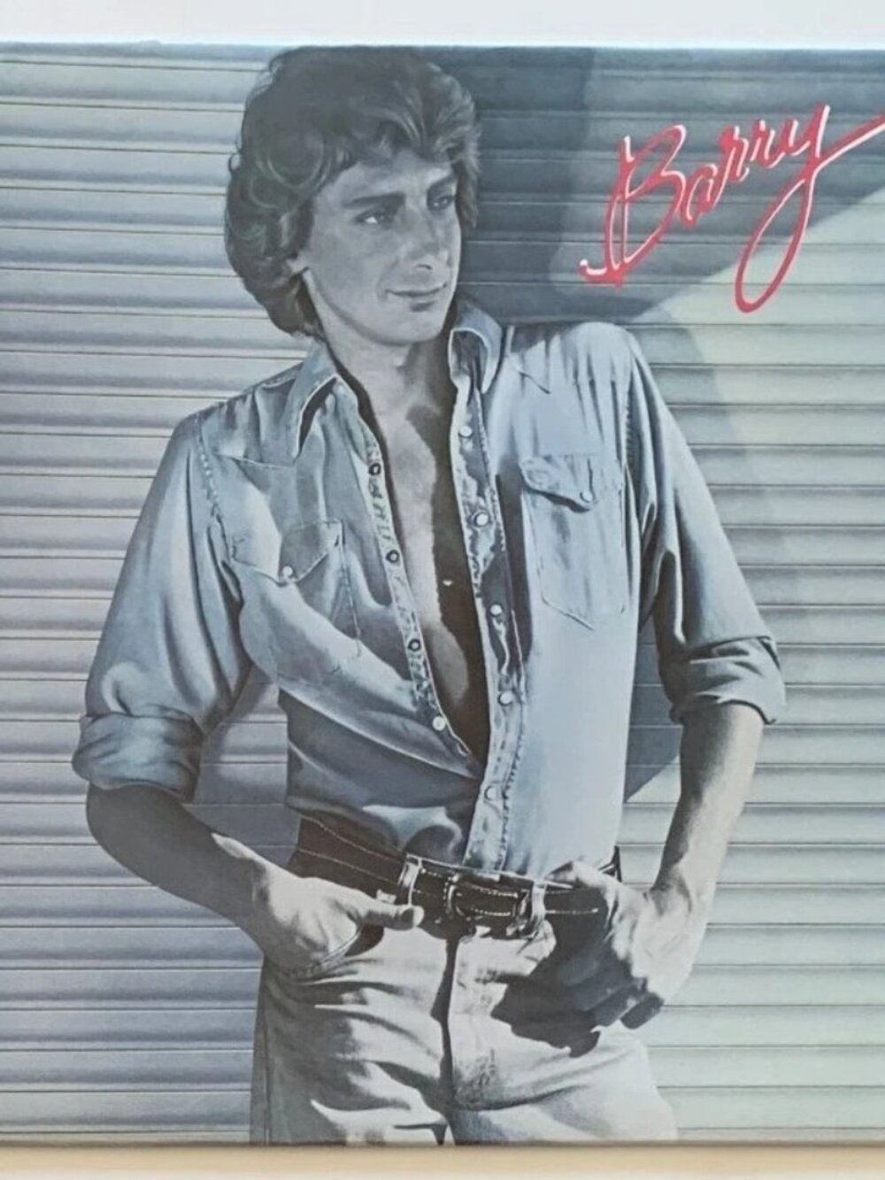 Barry Manilow - Barry - 1980 Original LP Vinyl Record - Lyrics Inner Sleeve